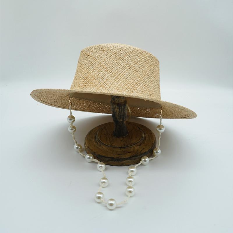 Internet Celebrities With The Same French Celebrity Retro Elegant Pearl Chain Treasure Grass Flat Top Top Hat Women S Summer Sunshade Vacation M(56-58cm)
Internet Celebrities With The Same French Celebrity Retro Elegant Pearl Chain Treasure Grass Flat Top Top Hat Women S Summer Sunshade Vacation M(56-58cm)