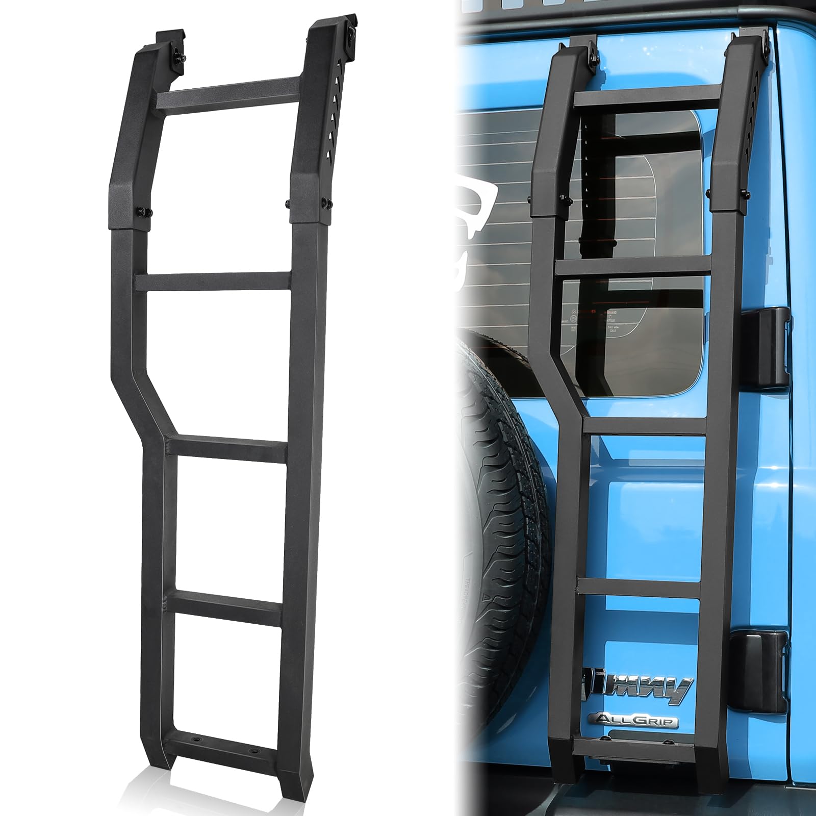 AMWMORV Jimny Rear Ladder JB64 Jimny Jimny Sierra JB74 Ladder Step Ladder Square Shape No Drilling Required Easy Installation Aluminum Rust Prevention чёрный
AMWMORV Jimny Rear Ladder JB64 Jimny Jimny Sierra JB74 Ladder Step Ladder Square Shape No Drilling Required Easy Installation Aluminum Rust Prevention чёрный