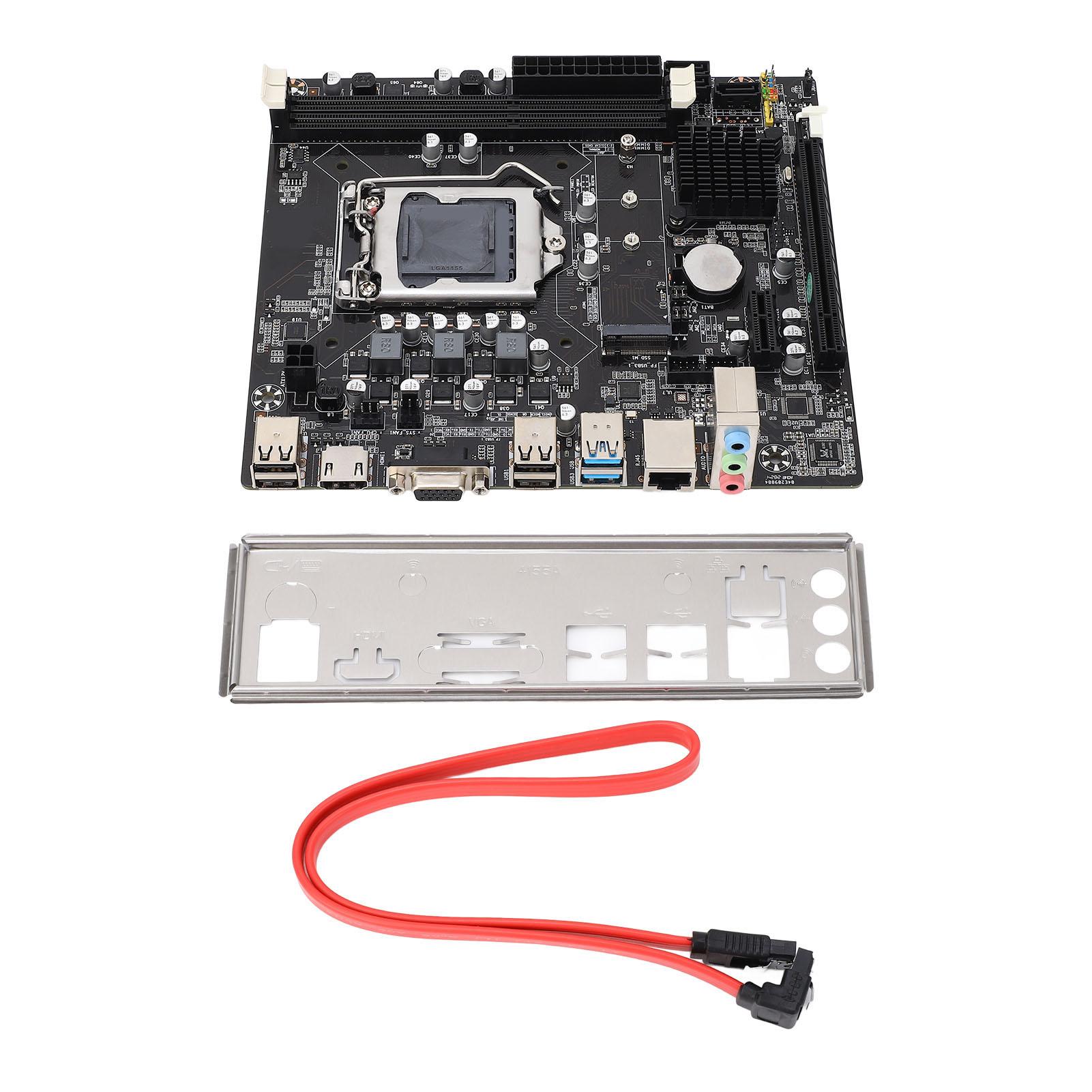 B75 MS LGA 1155 Материнська плата комп’ютера Підтримка DDR3 Пам’ять NVME M.2 WiFi M.2 USB3.0 SATA3.0
B75 MS LGA 1155 Материнська плата комп’ютера Підтримка DDR3 Пам’ять NVME M.2 WiFi M.2 USB3.0 SATA3.0