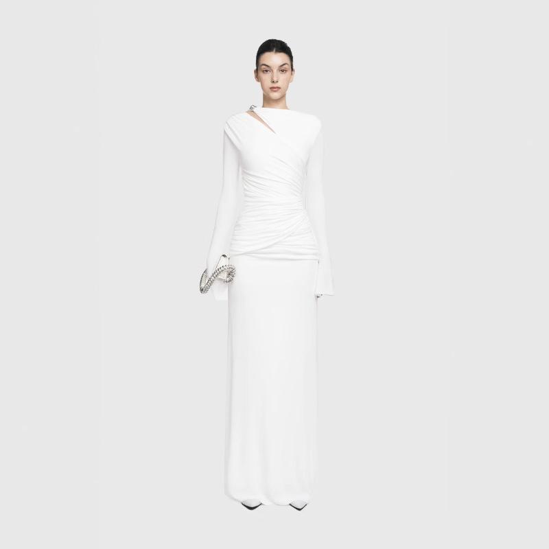 European Style Autumn/Winter Women s Elegant Hollow Pleated Long Skirt - Solid Color, Slim Fit Large белый
European Style Autumn/Winter Women s Elegant Hollow Pleated Long Skirt - Solid Color, Slim Fit Large белый