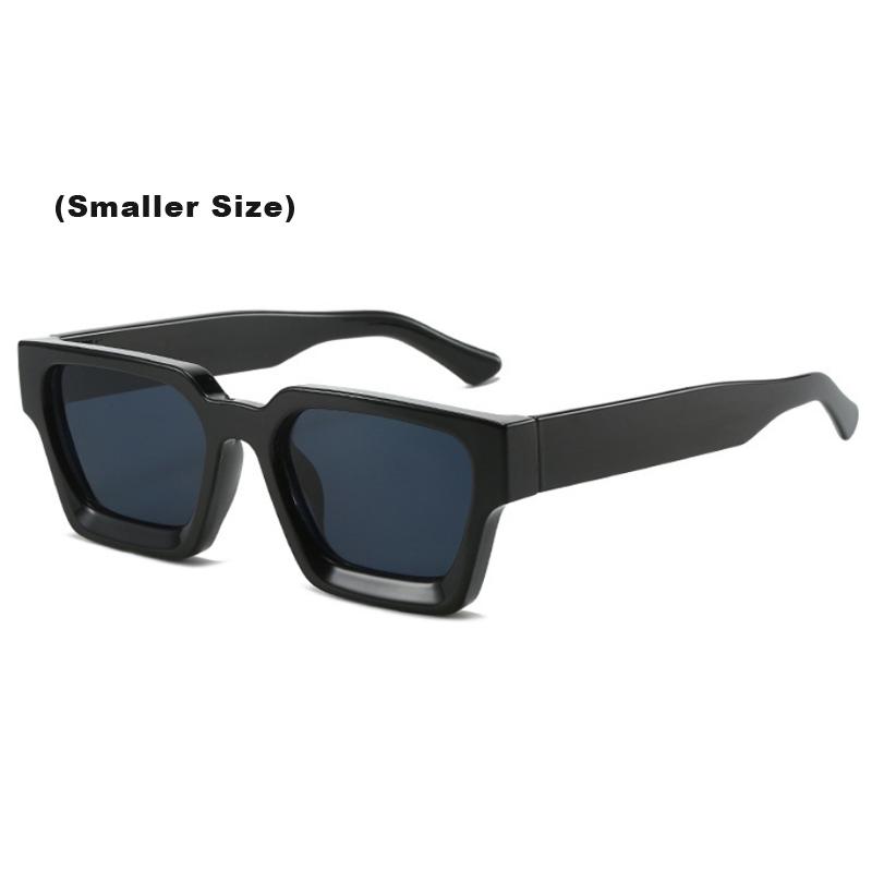 Fashion Vintage Brand Square Sunglasses Women Men Retro Small Black Sun Glasses Unisex Ins Popular Shades Eyewear UV400 show as picture
Fashion Vintage Brand Square Sunglasses Women Men Retro Small Black Sun Glasses Unisex Ins Popular Shades Eyewear UV400 show as picture