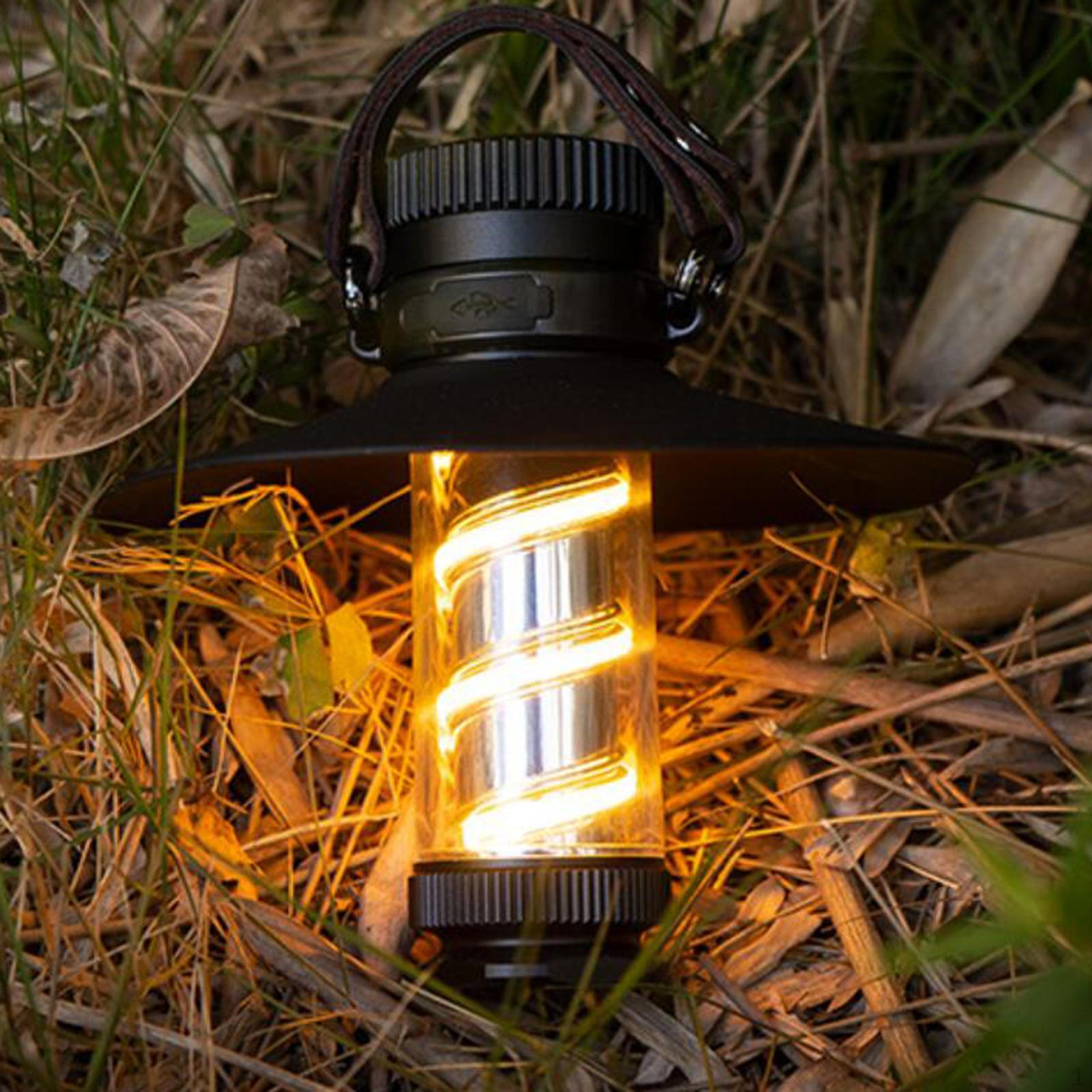 Фонарь для кемпинга, многофункциональная водонепроницаемая лампа для палатки, уличный фонарик для патио