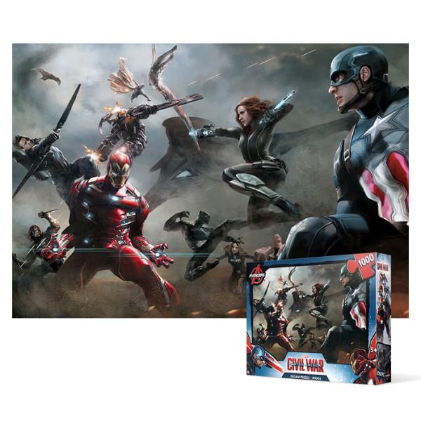 Пазл из 1000 деталей - Marvel Civil War The Beginning of Division, популярная корейская головоломка
Пазл из 1000 деталей - Marvel Civil War The Beginning of Division, популярная корейская головоломка