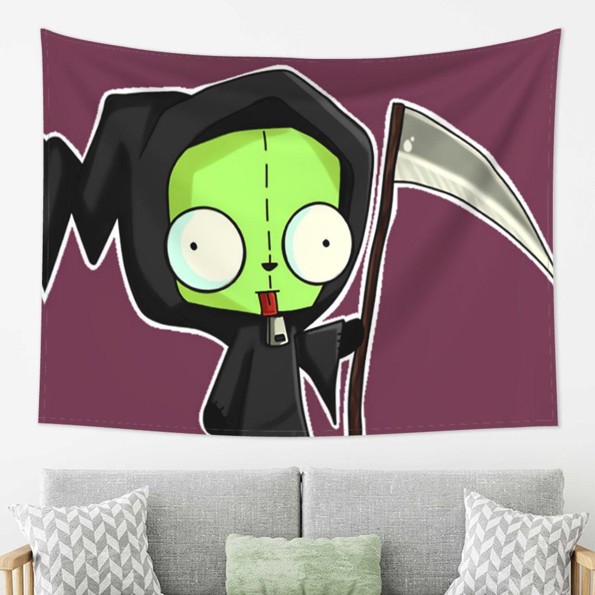 Invader Zim Gir Spooky Tapestry Decor Art Aesthetic Tapestries for Living Room Bedroom Home Wall Cloth Wall Hanging 74x94cm(29x37in)
Invader Zim Gir Spooky Tapestry Decor Art Aesthetic Tapestries for Living Room Bedroom Home Wall Cloth Wall Hanging 74x94cm(29x37in)