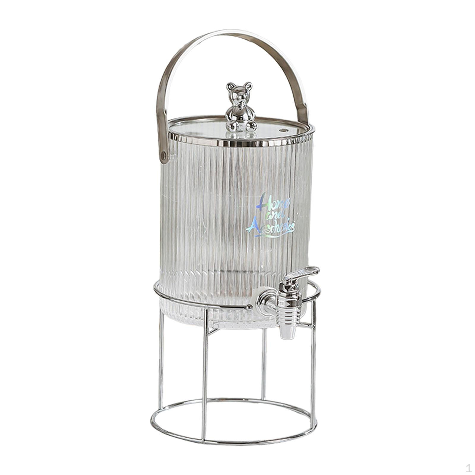 Диспенсер для напитков, фруктовый чайник, ведро с подставкой и крышкой, чайник для холодной воды и напитков
Диспенсер для напитков, фруктовый чайник, ведро с подставкой и крышкой, чайник для холодной воды и напитков