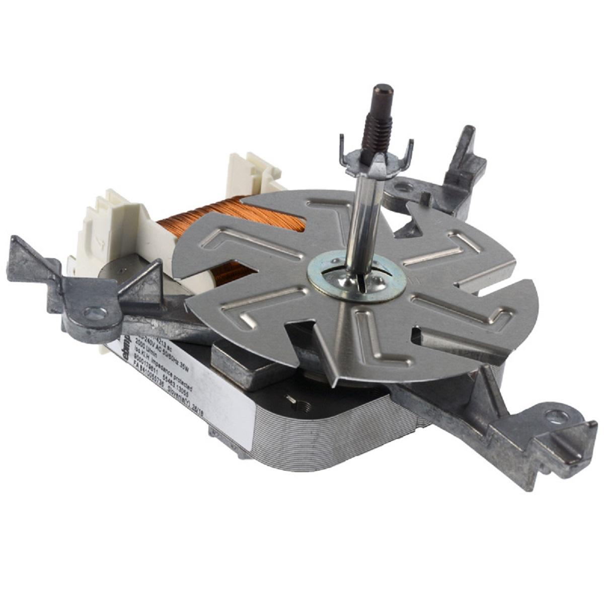 Двигатель вентилятора духовки Siemens — 00641854. RRM / A11-4213 переменный ток 220–240 В ~ 50/60 Гц, 35 Вт, 2000 об/мин, Ø крыла: 80,5 мм. IY1111
Двигатель вентилятора духовки Siemens — 00641854. RRM / A11-4213 переменный ток 220–240 В ~ 50/60 Гц, 35 Вт, 2000 об/мин, Ø крыла: 80,5 мм. IY1111
