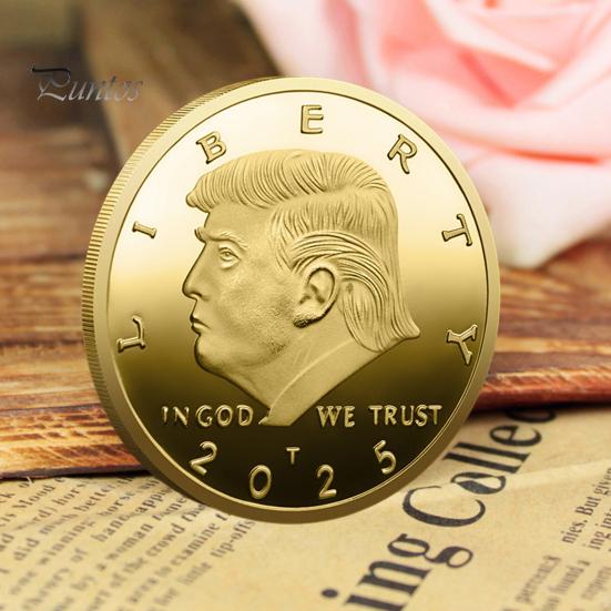 Памятная монета Liberty, металлическая монета с изображением Трампа, 47-й президент США, коллекционный жетон, подарок сторонникам MAGA/KAG 1pc золотистый
Памятная монета Liberty, металлическая монета с изображением Трампа, 47-й президент США, коллекционный жетон, подарок сторонникам MAGA/KAG 1pc золотистый