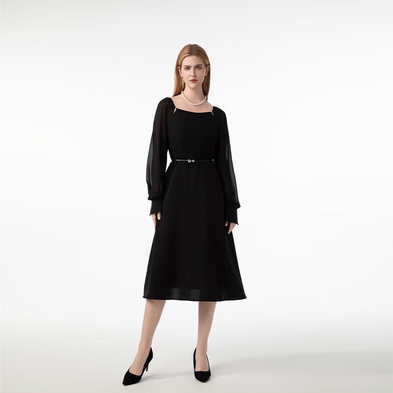 Elegant French Organza A-Line Midi Dress with Waist Belt M
Elegant French Organza A-Line Midi Dress with Waist Belt M