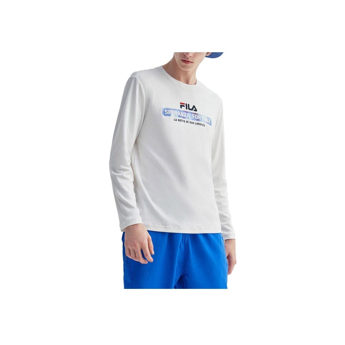 FILA Sports Casual Simple Fashion Breathable Long Sleeve T-Shirt Men Tops White F11M038214G-WT XXL
FILA Sports Casual Simple Fashion Breathable Long Sleeve T-Shirt Men Tops White F11M038214G-WT XXL