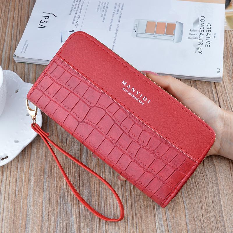 Women s Retro Fashion Crocodile Pattern Soft Leather Long Zip Wallet with Large Capacity for Phone
Women s Retro Fashion Crocodile Pattern Soft Leather Long Zip Wallet with Large Capacity for Phone