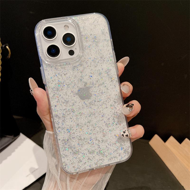 Luxury Glitter Transparent Phone Case For iPhone 16 15 14 13 12 11 Pro Max Plus X XR XS Max Shockproof Clear Bumper Back Cover For iPhone 16 Pro Max&Pc + tpu
Luxury Glitter Transparent Phone Case For iPhone 16 15 14 13 12 11 Pro Max Plus X XR XS Max Shockproof Clear Bumper Back Cover For iPhone 16 Pro Max&Pc + tpu