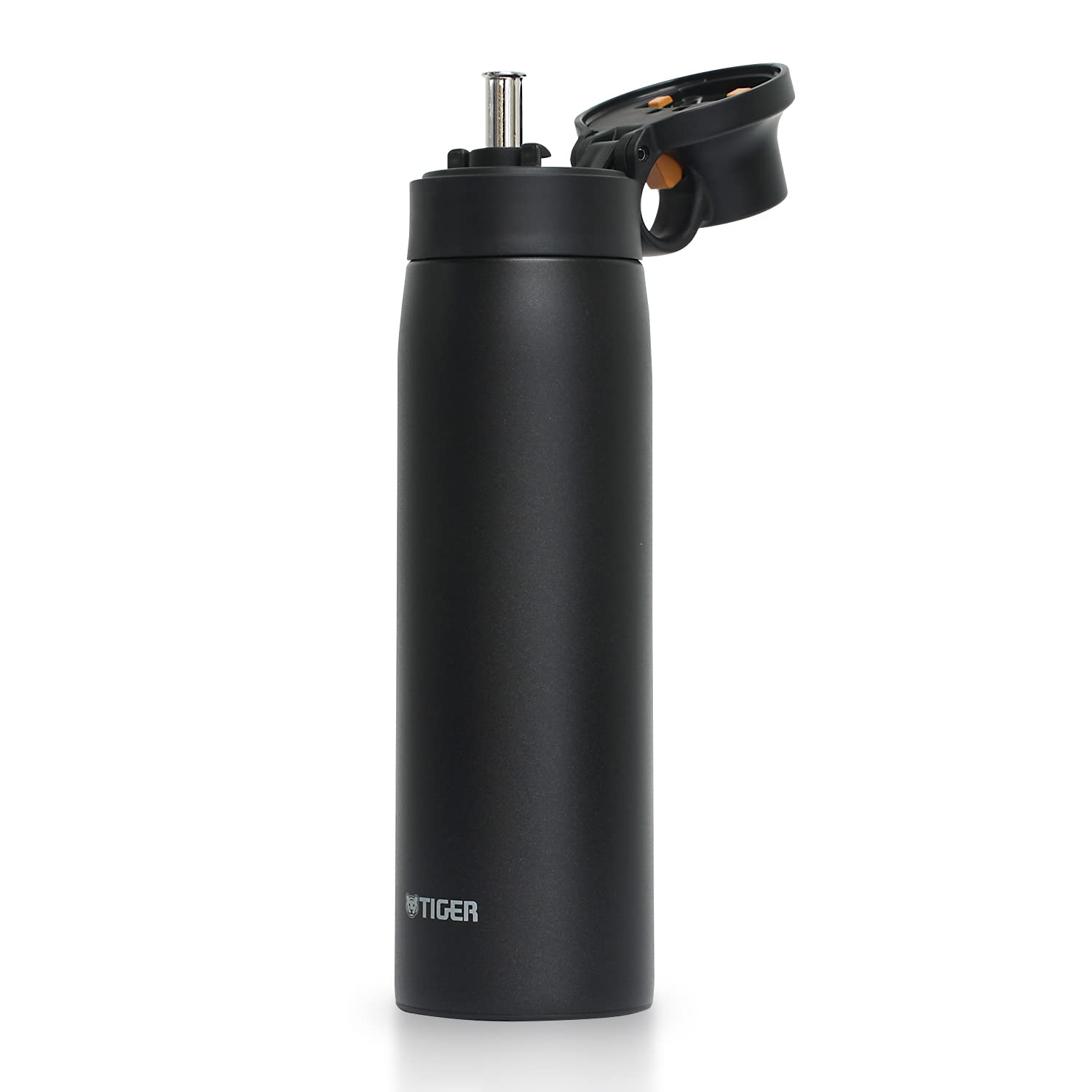 Tiger Thermos Water Bottle, 500ml, with Stainless Steel Straw, Vacuum Insulated, Keeps Drinks Cold, Can be Used as a Tumbler, Matte Black, MCS-A050KM
Tiger Thermos Water Bottle, 500ml, with Stainless Steel Straw, Vacuum Insulated, Keeps Drinks Cold, Can be Used as a Tumbler, Matte Black, MCS-A050KM