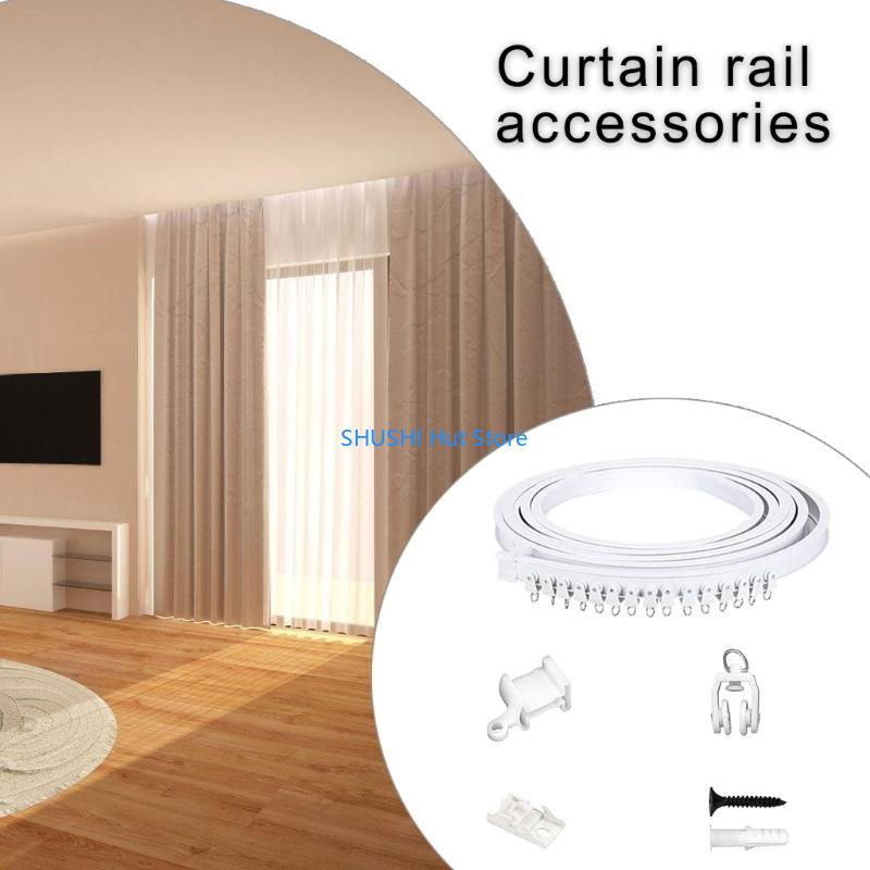 Universally Curtain Track 3Meter White Rails Set for Privacy and Light Control D57B China Mainland
Universally Curtain Track 3Meter White Rails Set for Privacy and Light Control D57B China Mainland