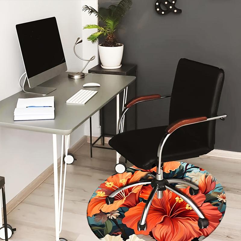 1pc Carpet Chair Mats Floral Harmony: Vibrant Orange Blossoms Perfect for Decorating Chairs, Polyester Carpet, for Living Room.YDT644 80cm by 80cm
1pc Carpet Chair Mats Floral Harmony: Vibrant Orange Blossoms Perfect for Decorating Chairs, Polyester Carpet, for Living Room.YDT644 80cm by 80cm