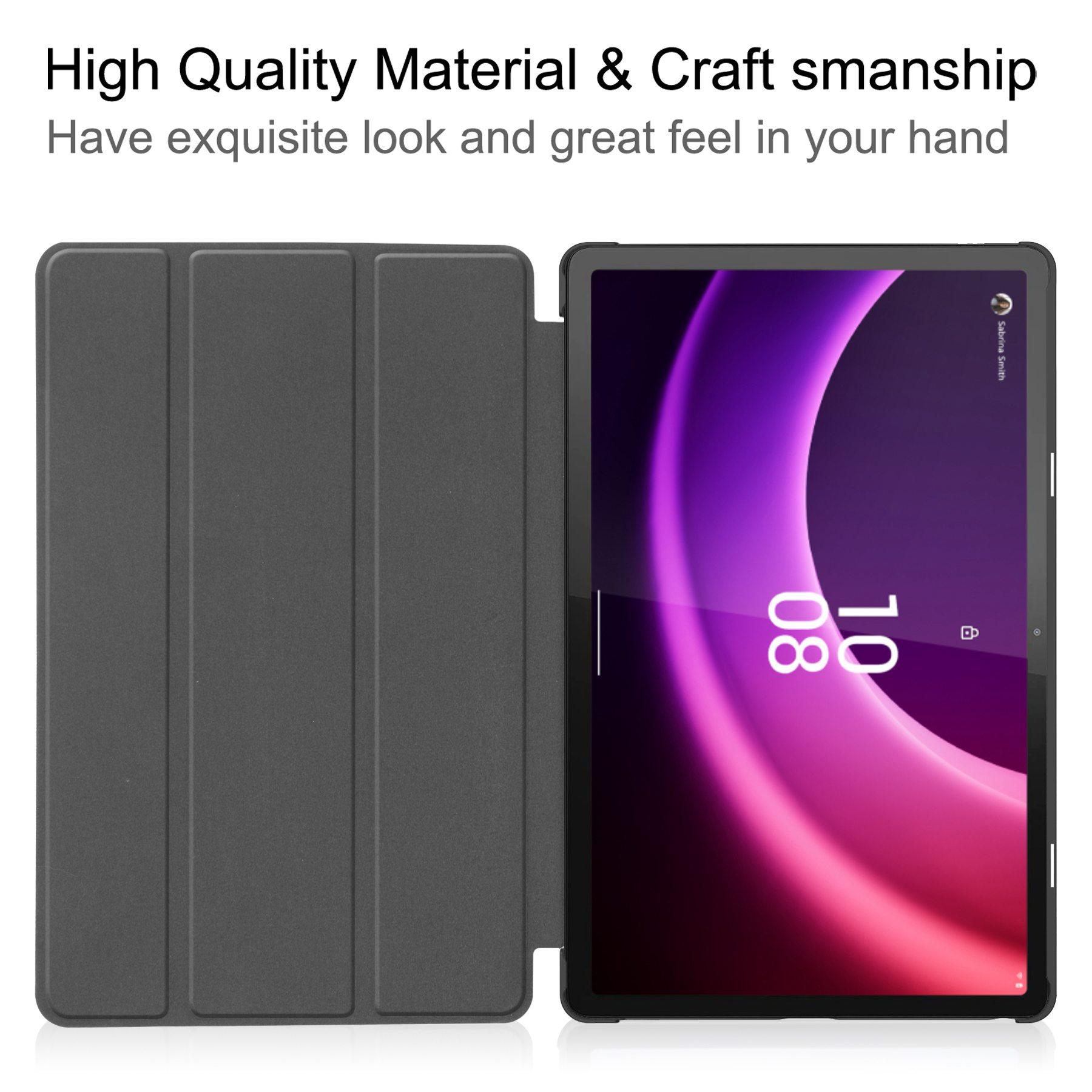 For Lenovo Tab P11 Gen 2 PU Leather Tri-fold Stand Tablet Shockproof Case Auto Wake/Sleep Full Protection Cover Black
For Lenovo Tab P11 Gen 2 PU Leather Tri-fold Stand Tablet Shockproof Case Auto Wake/Sleep Full Protection Cover Black