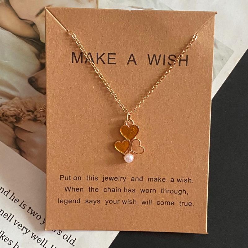 Color Love Heart Pendant Zircon Set for Women Girl Fashion Cute Necklace Earrings Set Gift for Party Wholesale Zircon
Color Love Heart Pendant Zircon Set for Women Girl Fashion Cute Necklace Earrings Set Gift for Party Wholesale Zircon