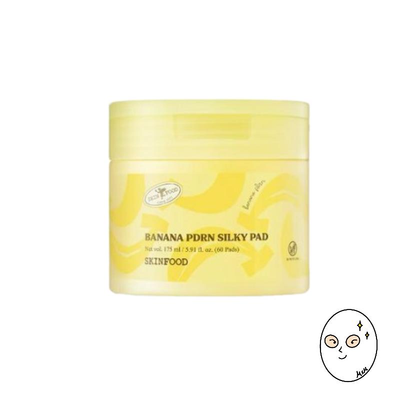 SKINFOOD Banana PDRN Silky Pad 175ml (60 Pads)
SKINFOOD Banana PDRN Silky Pad 175ml (60 Pads)