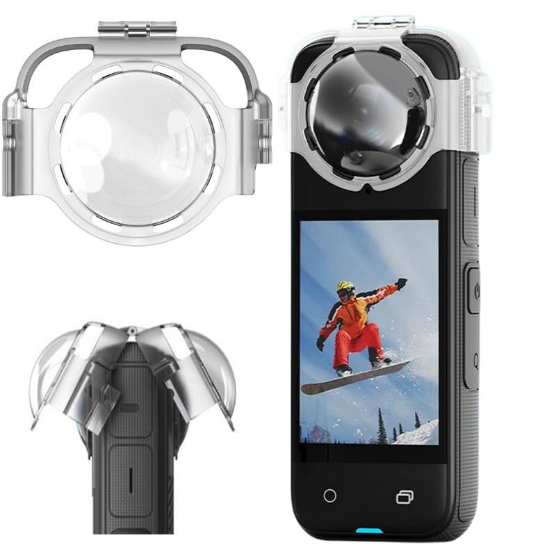 Lens Protective Case for Insta360 X4 Anti-Fog Lens Guard Lens Cover Lens Protective Case High Transmittance Shockproof Scratch Prevention
Lens Protective Case for Insta360 X4 Anti-Fog Lens Guard Lens Cover Lens Protective Case High Transmittance Shockproof Scratch Prevention