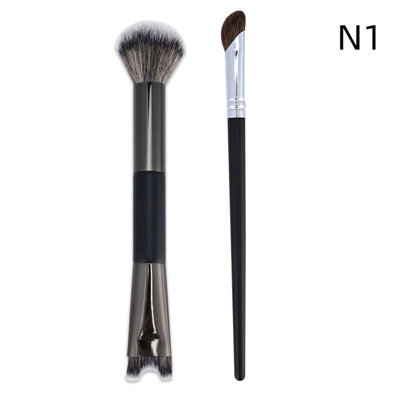 Black Eyeshadow Contour Brushes Travel Cosmetic Kit Professional Makeup Brush Set 2/3 Pcs Double-headed U-Shape Foundation
Black Eyeshadow Contour Brushes Travel Cosmetic Kit Professional Makeup Brush Set 2/3 Pcs Double-headed U-Shape Foundation
