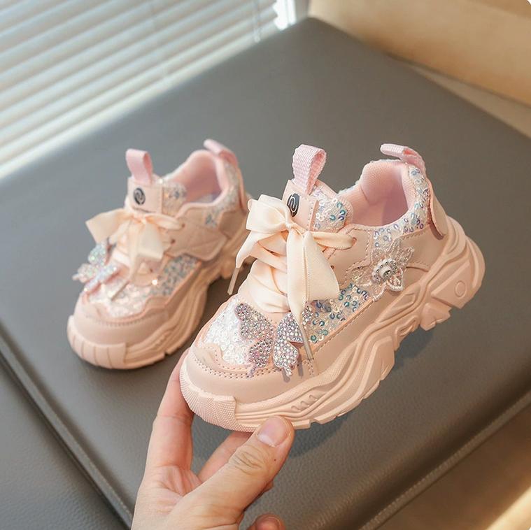 Young Sneaker Fashion Appliques Outdoor Walking Shoes Girls Bling Sequins Butterfly Kids Casual Shoes Comfort 23
Young Sneaker Fashion Appliques Outdoor Walking Shoes Girls Bling Sequins Butterfly Kids Casual Shoes Comfort 23