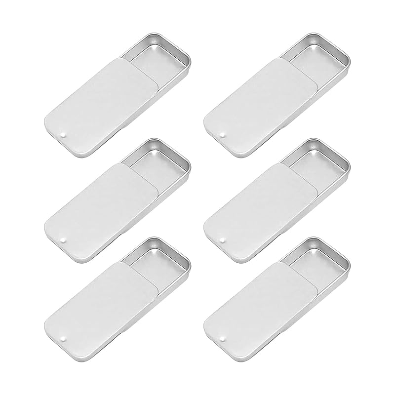 Dekori tin can mini box set of 6 rectangles metal storage case slide can case accessory case Miscellaneous goods case with lid portable nail deco
Dekori tin can mini box set of 6 rectangles metal storage case slide can case accessory case Miscellaneous goods case with lid portable nail deco