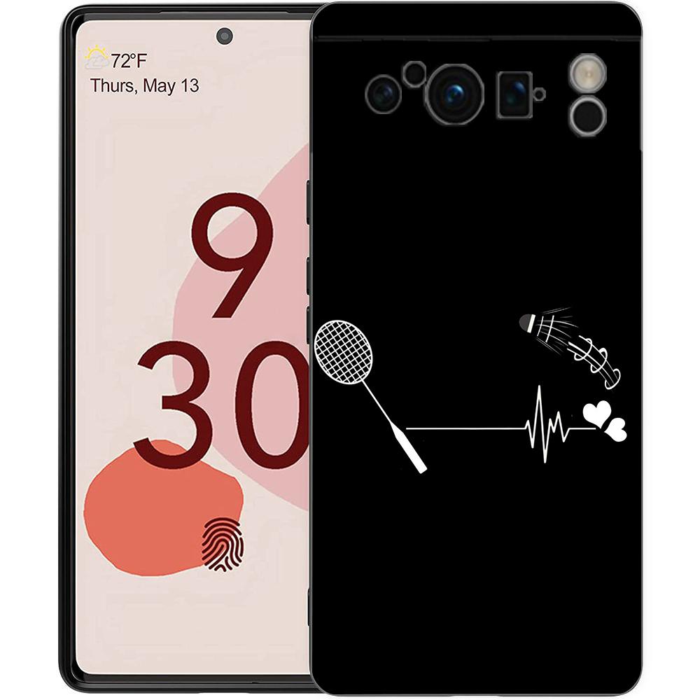 Luxury Phone Case For Google Pixel 10 9 8 9A 8A 7 7A 6 Pro XL 6A 5G Black Soft Back TPU Cover badminton Pixel 9
Luxury Phone Case For Google Pixel 10 9 8 9A 8A 7 7A 6 Pro XL 6A 5G Black Soft Back TPU Cover badminton Pixel 9