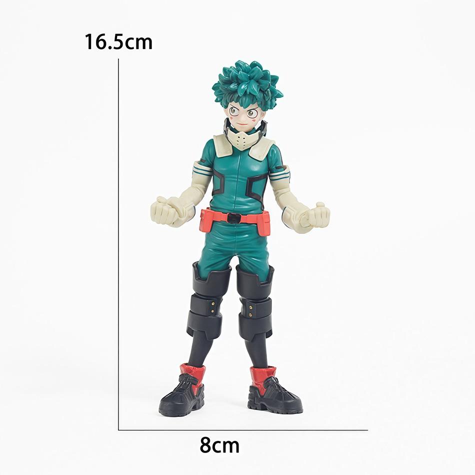 Bandai Anime My Hero Academia 17 см Фигура Изуку Мидория Кацуки Бакуго Модель куклы из ПВХ Коллекция для игрушек отаку
Bandai Anime My Hero Academia 17 см Фигура Изуку Мидория Кацуки Бакуго Модель куклы из ПВХ Коллекция для игрушек отаку