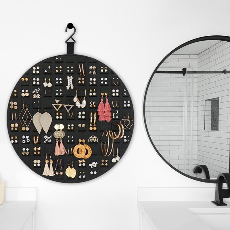 Wall Mounted Brooch Display Rack Felt Hairpin Storage Hanging Bag Jewelry Necklace Earring Storage Bag Pin Badge Collection
Wall Mounted Brooch Display Rack Felt Hairpin Storage Hanging Bag Jewelry Necklace Earring Storage Bag Pin Badge Collection