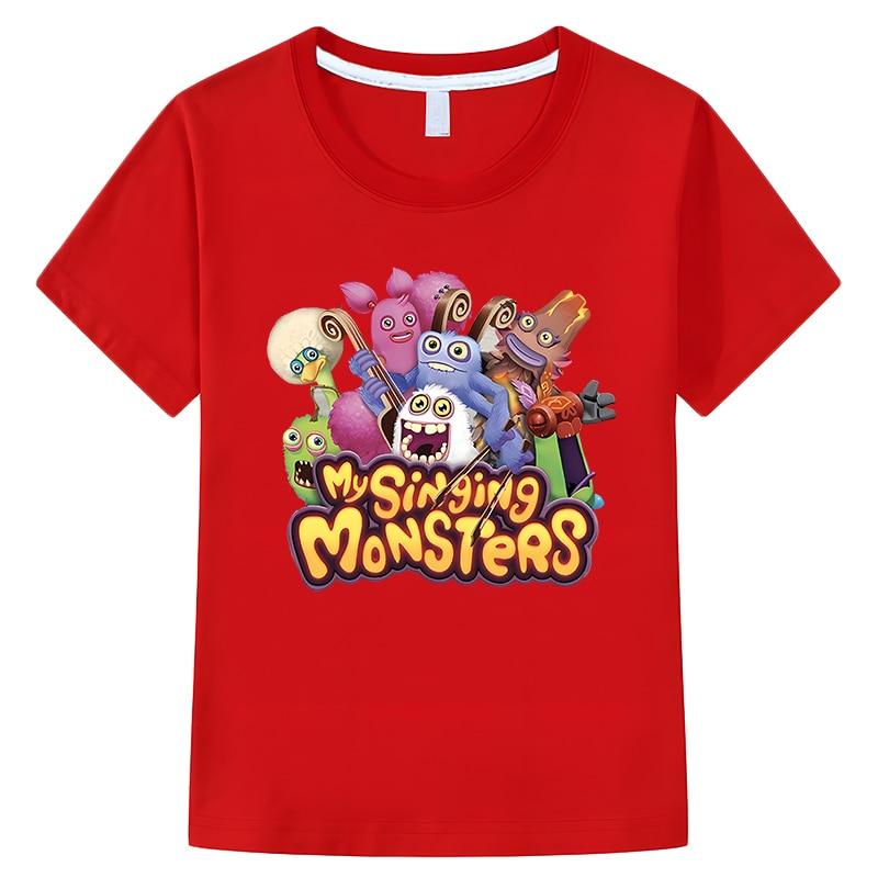 Дитячі футболки My Singing Monsters, повсякденні футболки з короткими рукавами, 100% бавовна, y2k, одяг для хлопчиків, дівчаток, літні аніме-футболки, дитячий одяг 140 червоний
Дитячі футболки My Singing Monsters, повсякденні футболки з короткими рукавами, 100% бавовна, y2k, одяг для хлопчиків, дівчаток, літні аніме-футболки, дитячий одяг 140 червоний