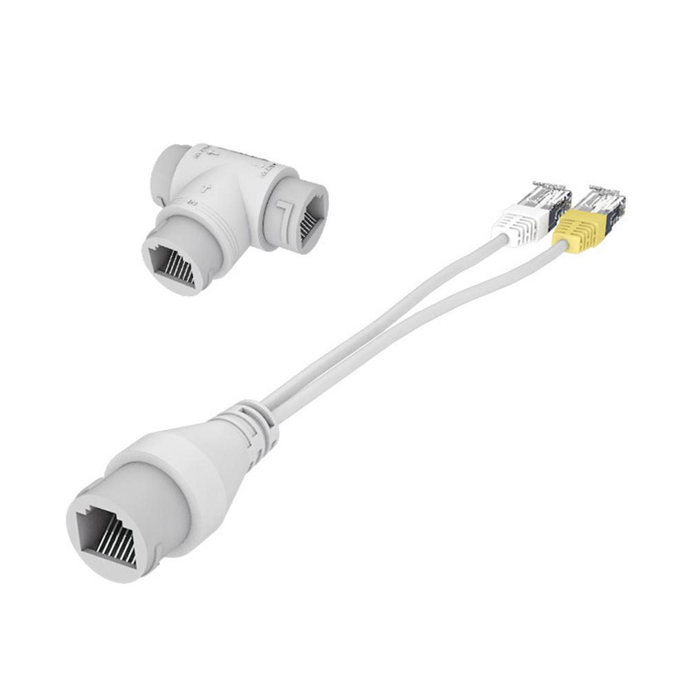 POE Ethernet Adapter Cable Three-way RJ45 2-in-1 Splitter Dual IPC Supports 4/8-core for Security Camera Install Accessories
POE Ethernet Adapter Cable Three-way RJ45 2-in-1 Splitter Dual IPC Supports 4/8-core for Security Camera Install Accessories
