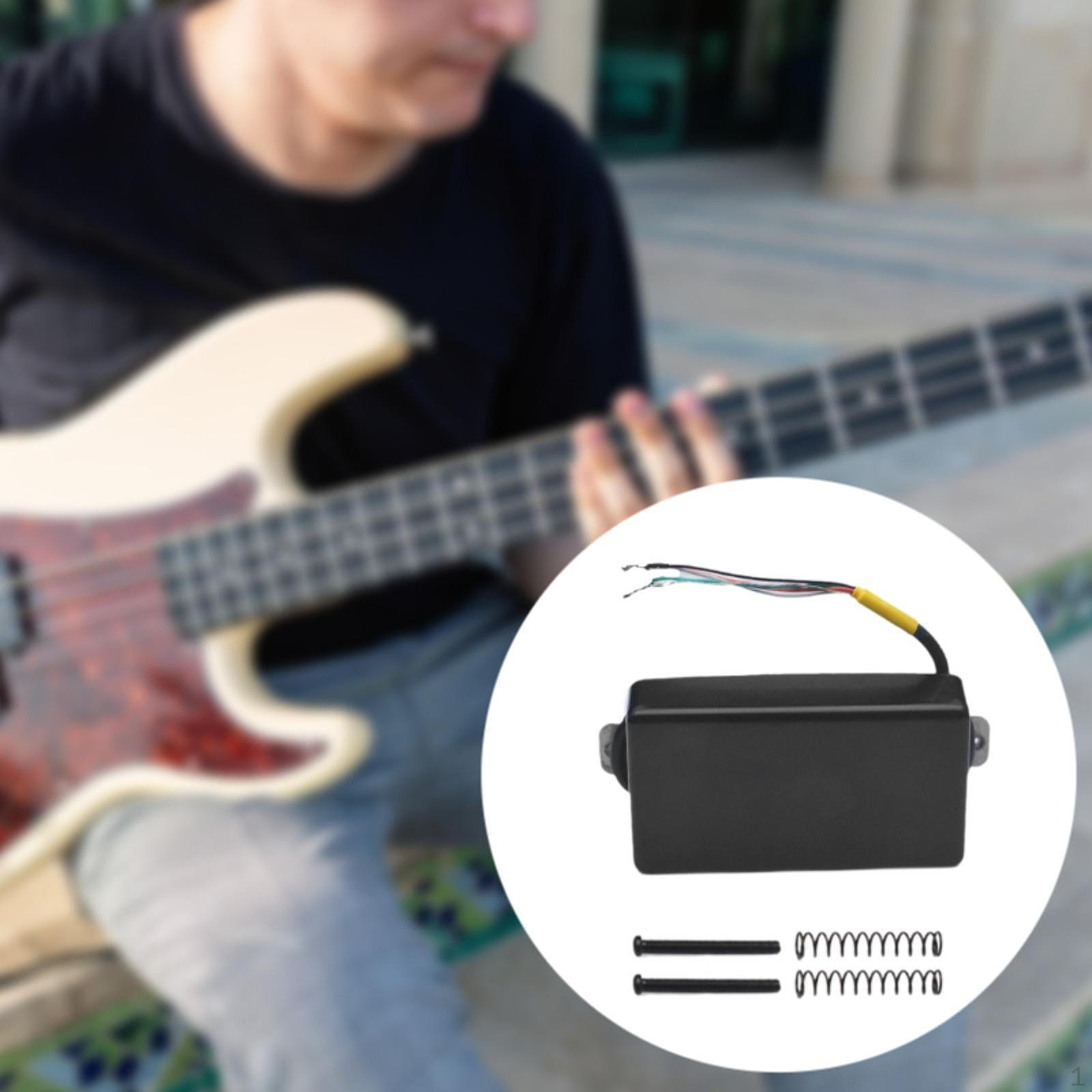 Электрогитарный звукосниматель с двойной катушкой Humbucker Аксессуары Black Bridge
Электрогитарный звукосниматель с двойной катушкой Humbucker Аксессуары Black Bridge
