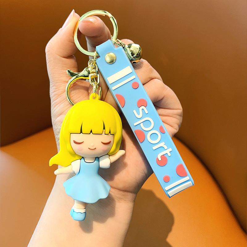 Girl Sporty Sweet Keychain Pvc Anime Figurine Stylish Bag Charm Car Key Ring For Parties Gifts And Ballet
Girl Sporty Sweet Keychain Pvc Anime Figurine Stylish Bag Charm Car Key Ring For Parties Gifts And Ballet