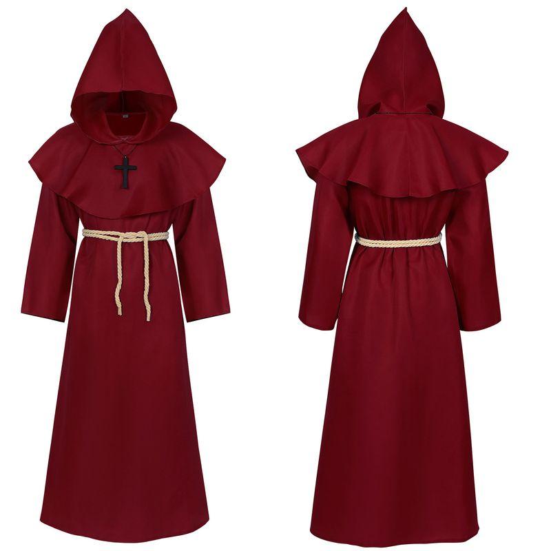 2024 Amazon Medieval Monk Robe, Monk Costume, Wizard Costume, Priest Cosplay Costume, Performance Costume, Halloween Costume Red S
2024 Amazon Medieval Monk Robe, Monk Costume, Wizard Costume, Priest Cosplay Costume, Performance Costume, Halloween Costume Red S