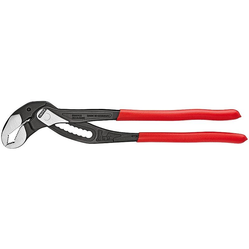 Регулируемые плоскогубцы Knipex «Горло аллигатора», длина 90 мм, длина 400 мм, фосфатированные ручки для разлива.
Регулируемые плоскогубцы Knipex «Горло аллигатора», длина 90 мм, длина 400 мм, фосфатированные ручки для разлива.