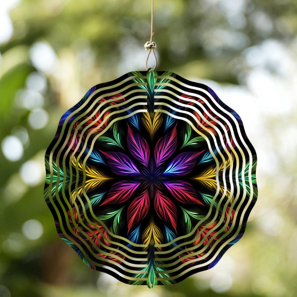 10 Inch Bohemian Wind Spinner Outdoor Decor with 360 Rotating Hook Perfect for Balcony Garden Spring Summer Gift for Friends Family 01A
10 Inch Bohemian Wind Spinner Outdoor Decor with 360 Rotating Hook Perfect for Balcony Garden Spring Summer Gift for Friends Family 01A