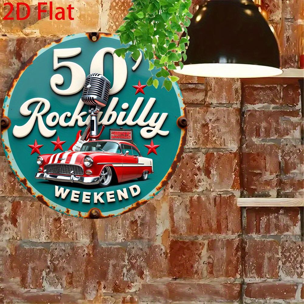 Retro 50s Rockabilly Metal Sign Classic Car 20x20cm Aluminum Wall Art Home Decor
Retro 50s Rockabilly Metal Sign Classic Car 20x20cm Aluminum Wall Art Home Decor