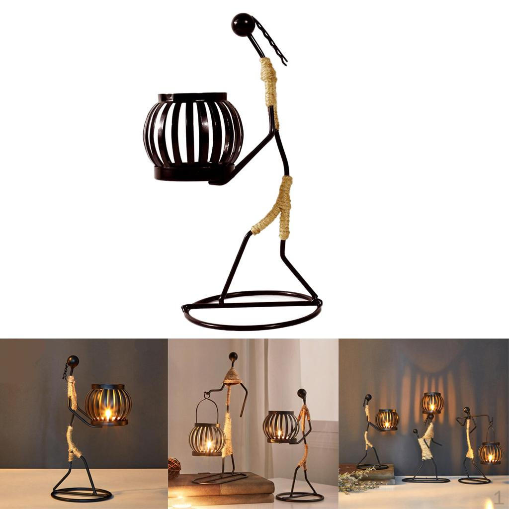 Black Iron Candle for Taper Candles,Decorative Candlestick Holder Wedding,Dinning,Party,Tea 12x10x24CM
Black Iron Candle for Taper Candles,Decorative Candlestick Holder Wedding,Dinning,Party,Tea 12x10x24CM