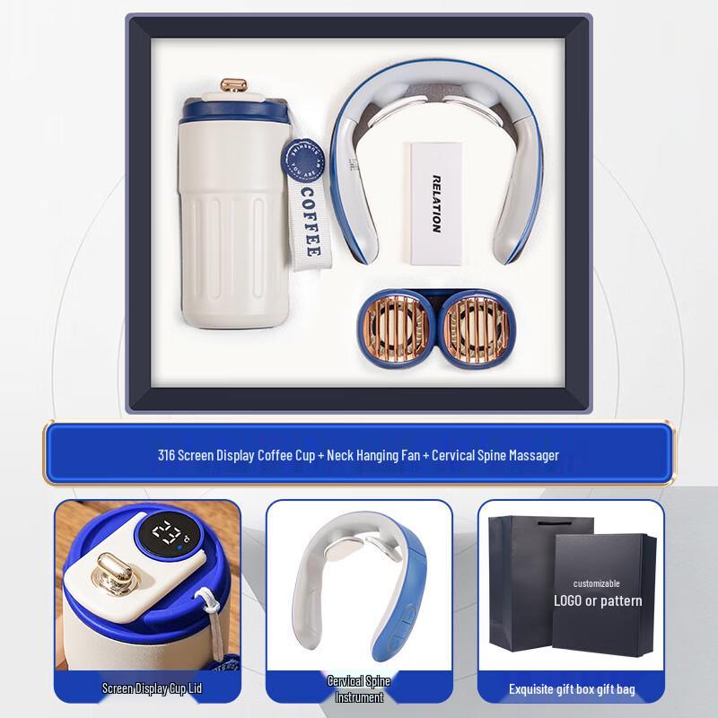 Smart Global Neck Fan & Coffee Cup Set
Smart Global Neck Fan & Coffee Cup Set