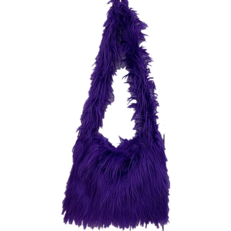Winter Faux Fur Women s Crossbody Bag Long Plush Girls Large Shoulder Bags Simple Soft Furry Casual Tote Fluffy Handbags
Winter Faux Fur Women s Crossbody Bag Long Plush Girls Large Shoulder Bags Simple Soft Furry Casual Tote Fluffy Handbags