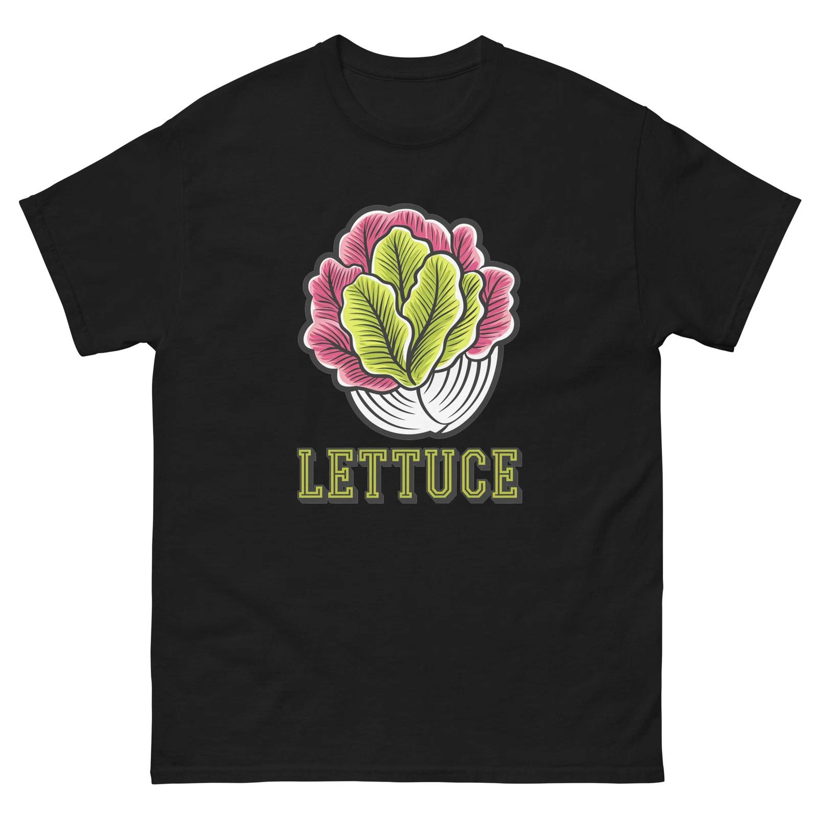 Lettuce Lover Food Image Cartoon Funny T-Shirt Shirt XL
Lettuce Lover Food Image Cartoon Funny T-Shirt Shirt XL
