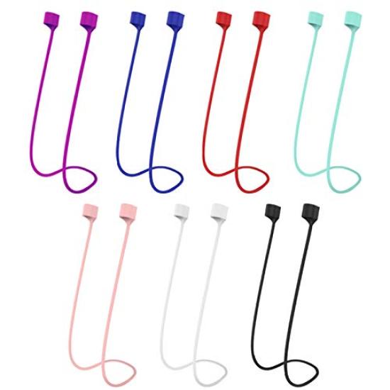 ZOMTOP Magnetic Silicone Neck Strap for AirPods Convenient Perfect for Compatible with Apple Wireless Earphones Different Colors Pro/2/1, Anti-Drop,
ZOMTOP Magnetic Silicone Neck Strap for AirPods Convenient Perfect for Compatible with Apple Wireless Earphones Different Colors Pro/2/1, Anti-Drop,