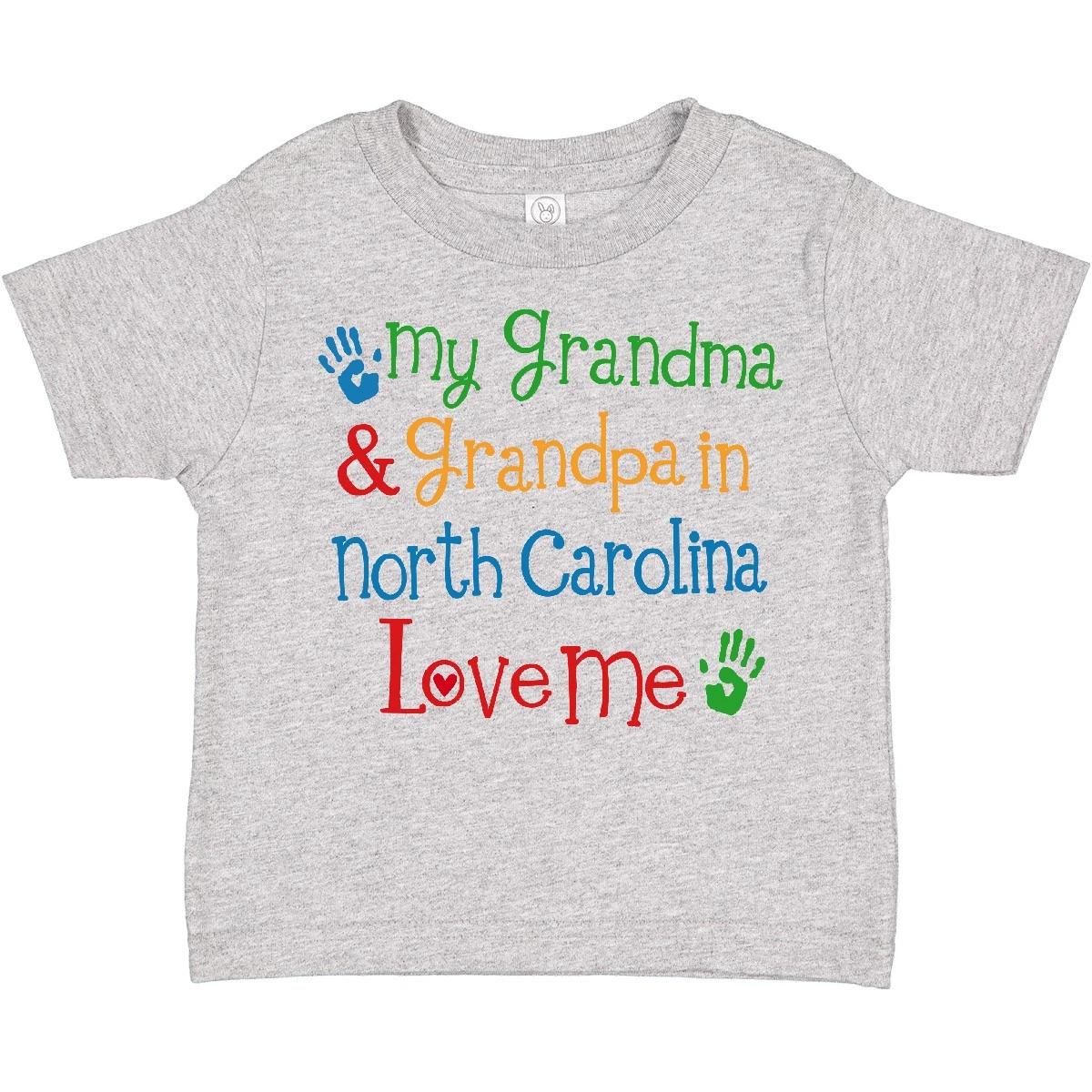 Inktastic North Carolina Grandma Loves Me Toddler kids boys T-Shirt Grandchild Boys Girls 110
Inktastic North Carolina Grandma Loves Me Toddler kids boys T-Shirt Grandchild Boys Girls 110