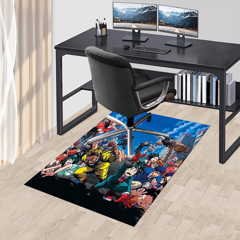 1pc My Hero Academia Chair Mat - Anime Cartoon Design Office Desk Pad, Non-Slip Carpet for Home Decor, Suitable for All Seasons.T065 60cm by 90cm
1pc My Hero Academia Chair Mat - Anime Cartoon Design Office Desk Pad, Non-Slip Carpet for Home Decor, Suitable for All Seasons.T065 60cm by 90cm
