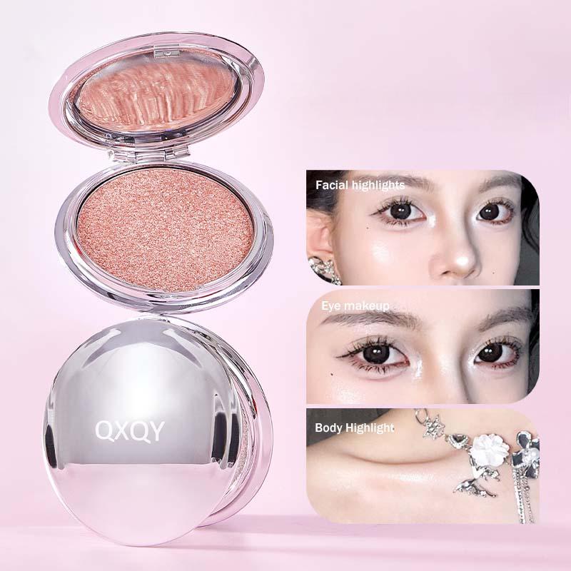 Fine Glitter Highlight Powder Delicate Monochrome Pearlescent Face brightening Shimmer Powder Makeup
Fine Glitter Highlight Powder Delicate Monochrome Pearlescent Face brightening Shimmer Powder Makeup