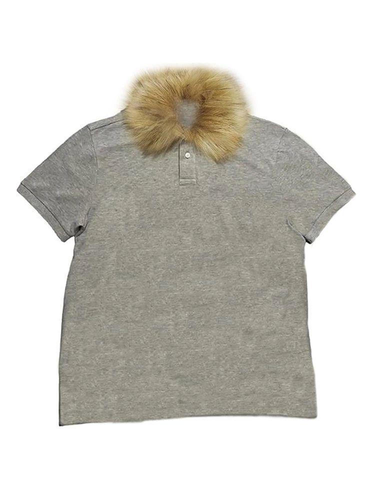 Unisex Retro Plush-Collar Short-Sleeve T-Shirt Medium серый
Unisex Retro Plush-Collar Short-Sleeve T-Shirt Medium серый