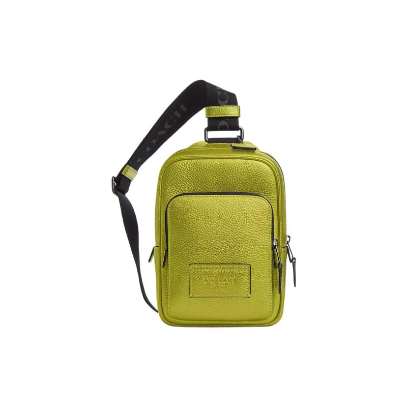COACH Track 14 logo plate zipper closure Calf leather patchwork shoulder crossbody chest bag mini women s metal citrine золотий
COACH Track 14 logo plate zipper closure Calf leather patchwork shoulder crossbody chest bag mini women s metal citrine золотий