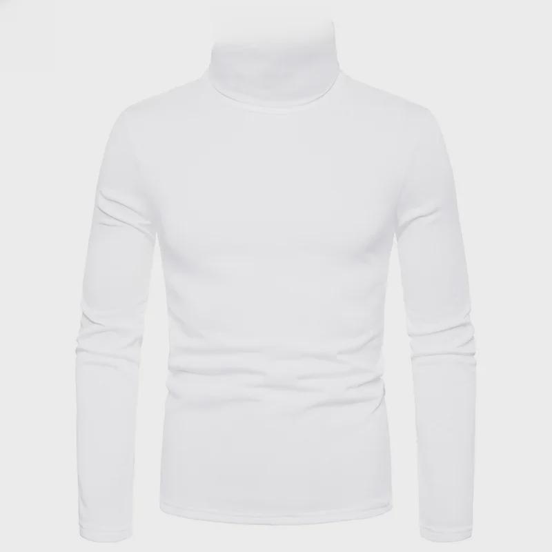 Чоловіча сорочка-светр з довгим рукавом і високим коміром Medium білий
Чоловіча сорочка-светр з довгим рукавом і високим коміром Medium білий