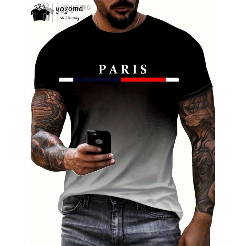 Summer Gradient Print T shirt Men Fashion Graphic T shirts 3D Print Men s Clothing Round Neck T-shirts for Men Street Rock Tops 5XL
Summer Gradient Print T shirt Men Fashion Graphic T shirts 3D Print Men s Clothing Round Neck T-shirts for Men Street Rock Tops 5XL