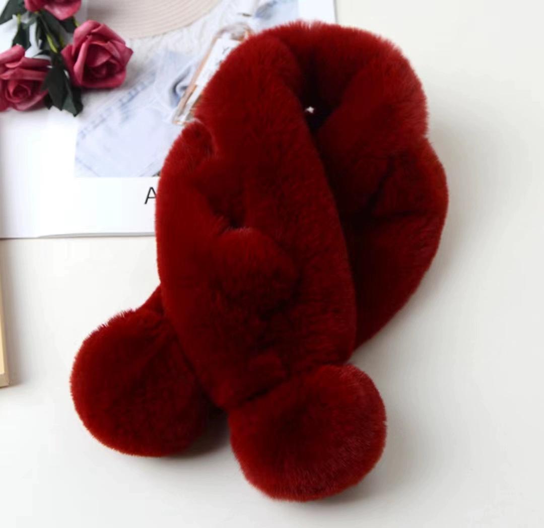 Versatile Rabbit Hair Scarf Women s Autumn and Winter Warm Real Rex Rabbit Hair Scarf Solid Color Children s Universal Thickened Hair
Versatile Rabbit Hair Scarf Women s Autumn and Winter Warm Real Rex Rabbit Hair Scarf Solid Color Children s Universal Thickened Hair