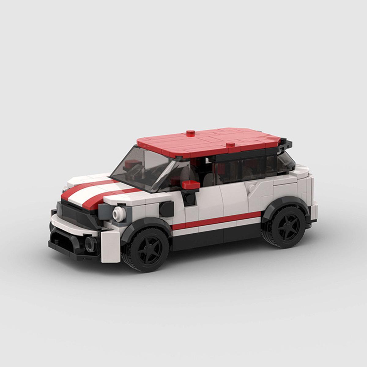 MOC-103483 Совместимая с LEGO модель автомобиля Mini Cooper F60 на 8 шпильках, украшение
MOC-103483 Совместимая с LEGO модель автомобиля Mini Cooper F60 на 8 шпильках, украшение